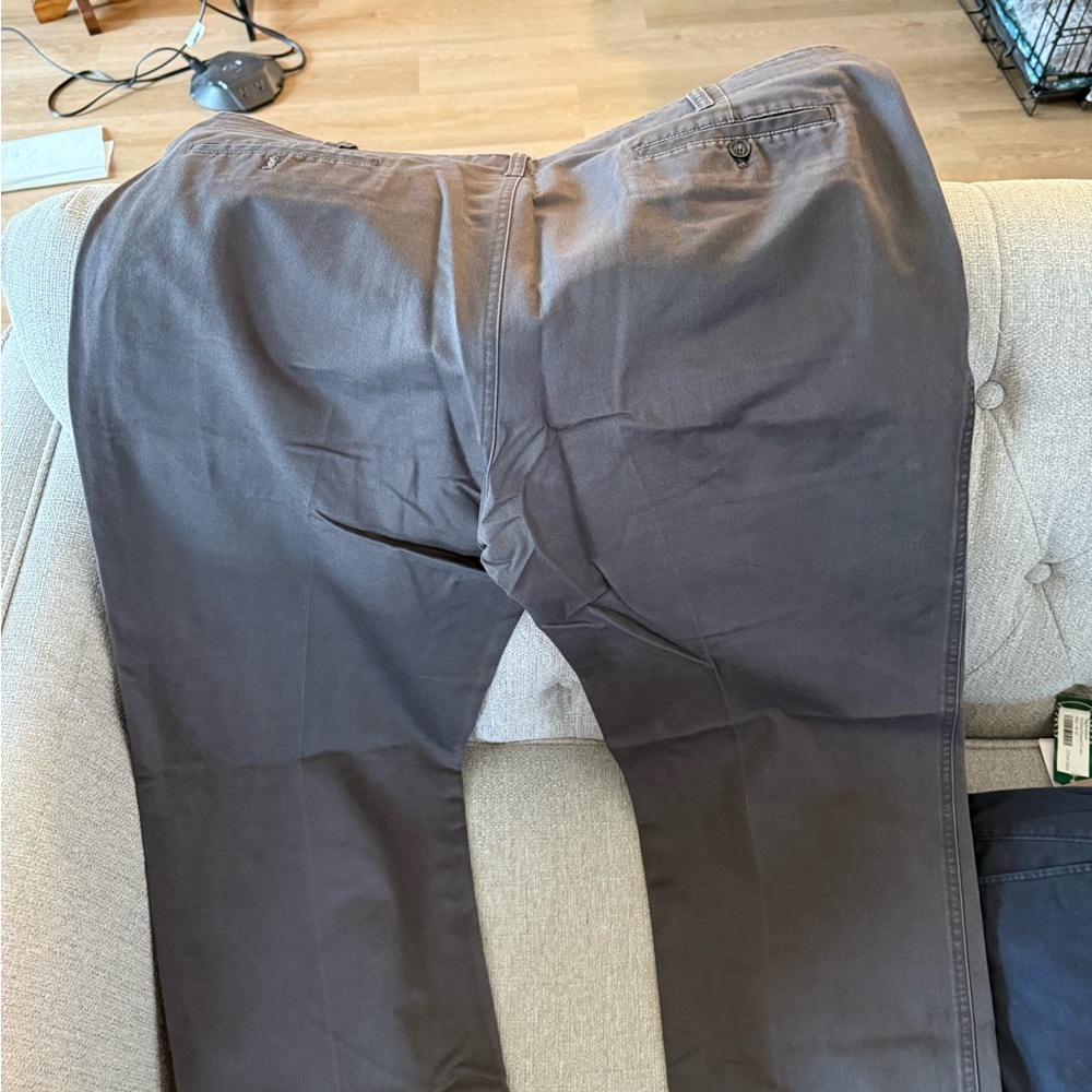 Joseph Abboud Men's Charcoal Chino Pants